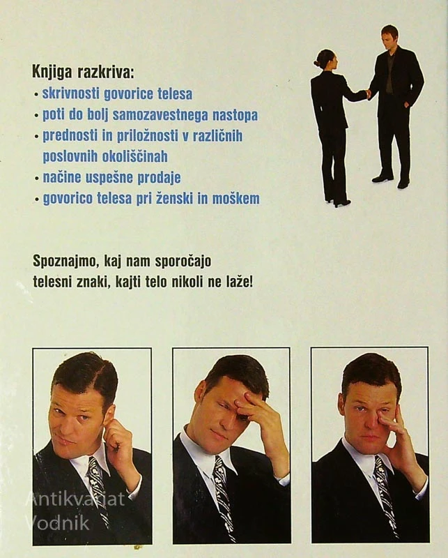 POSLOVNA GOVORICA TELESA; NAŠA PREDNOST IN PRILOŽNOST, Peter Clayton