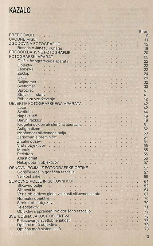 FOTOGRAFIJA; ZBRANO GRADIVO O FOTOGRAFIJI, Amand Papotnik in Bogo Čerin