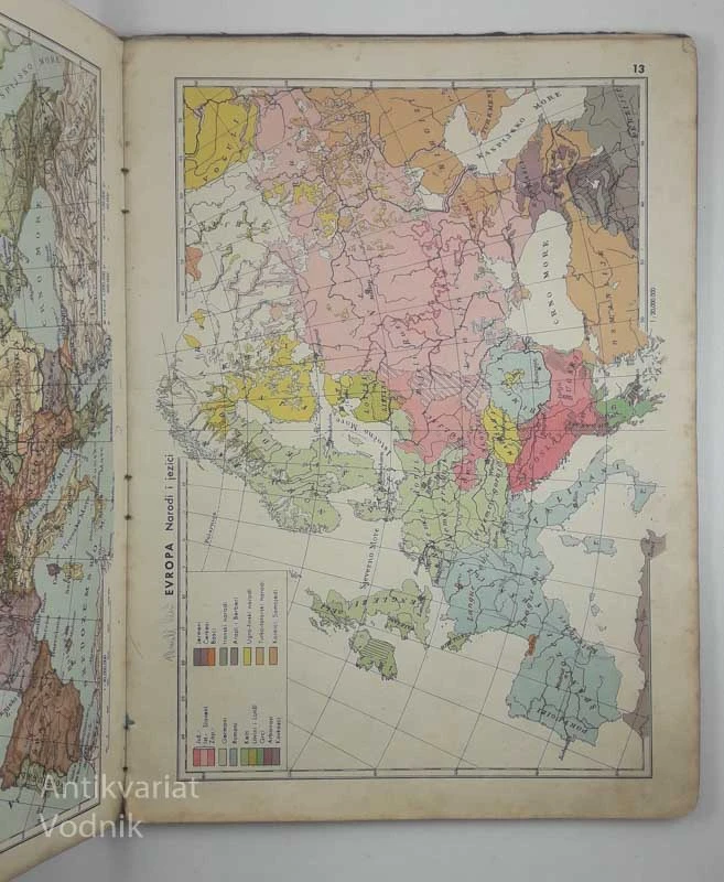 KOCENOV GEOGRAFSKI ATLAS