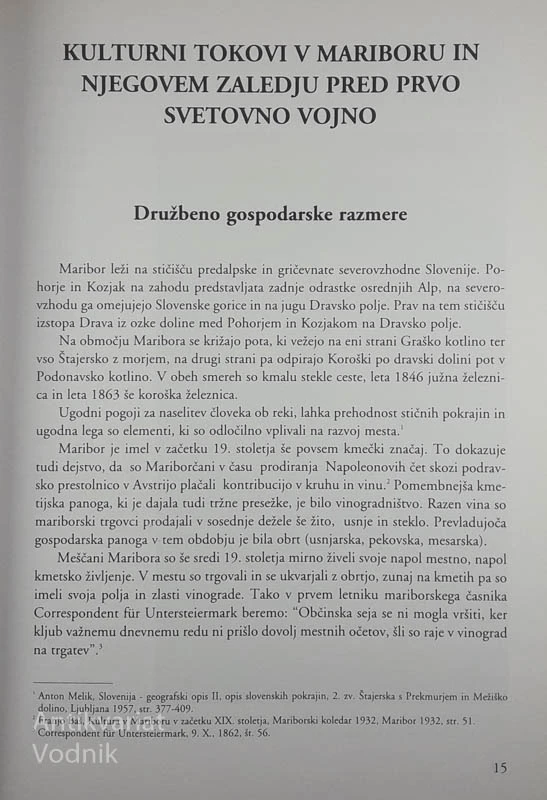KULTURNO DOGAJANJE V MARIBORU V LETIH 1918-1941, Dragan Potočnik