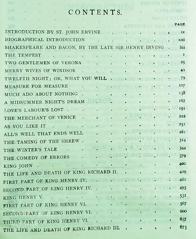 THE COMPLETE WORKS OF WILLIAM SHAKESPEARE