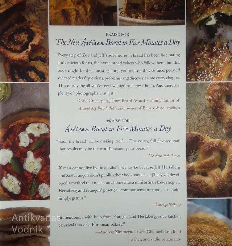 GLUTEN FREE ARTISAN BREAD IN FIVE MINUTES A DAY, Jeff Hertberg in Zoë François