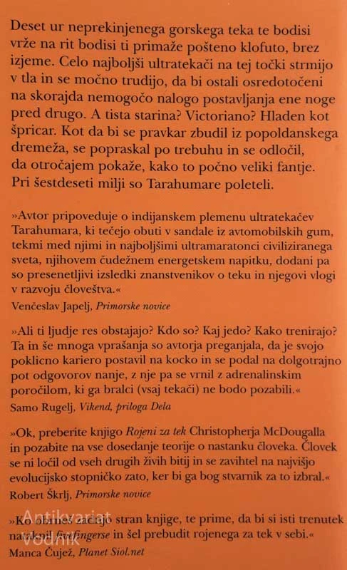 ROJENI ZA TEK, Christopher McDougall