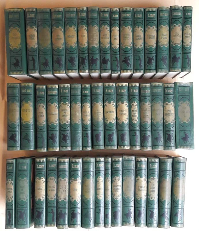 Karl May KOMPLET 45 KNJIG