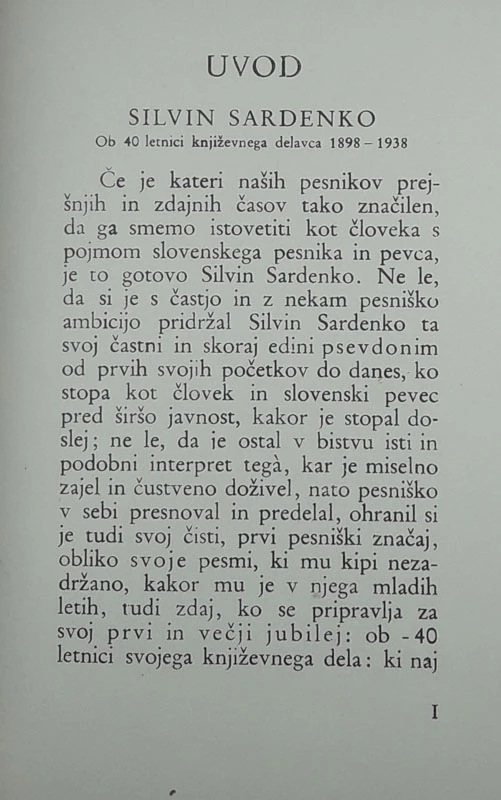 TROJNO KLASJE; IZBRANE PESMI, MATERI, POLJU, DOMU, Silvin Sardenko