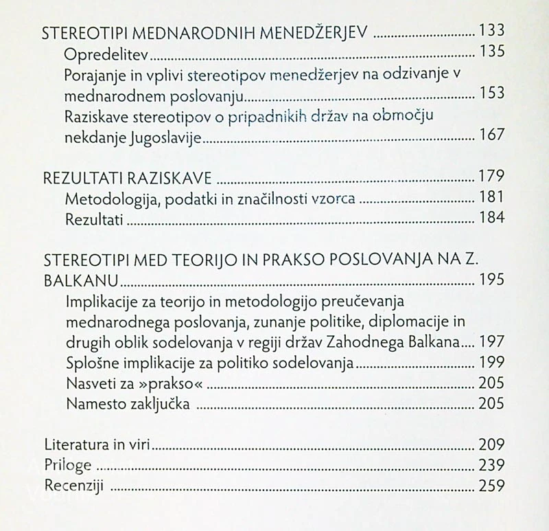 MEDKULTURNE RAZLIKE IN STEREOTIPI(ZACIJA): PREDNOST ALI SLABOST PRI POLITIČNEM IN GOSPODARSKEM SODELOVANJU MED DRŽAVAMI NEKDANJE JUGOSLAVIJE