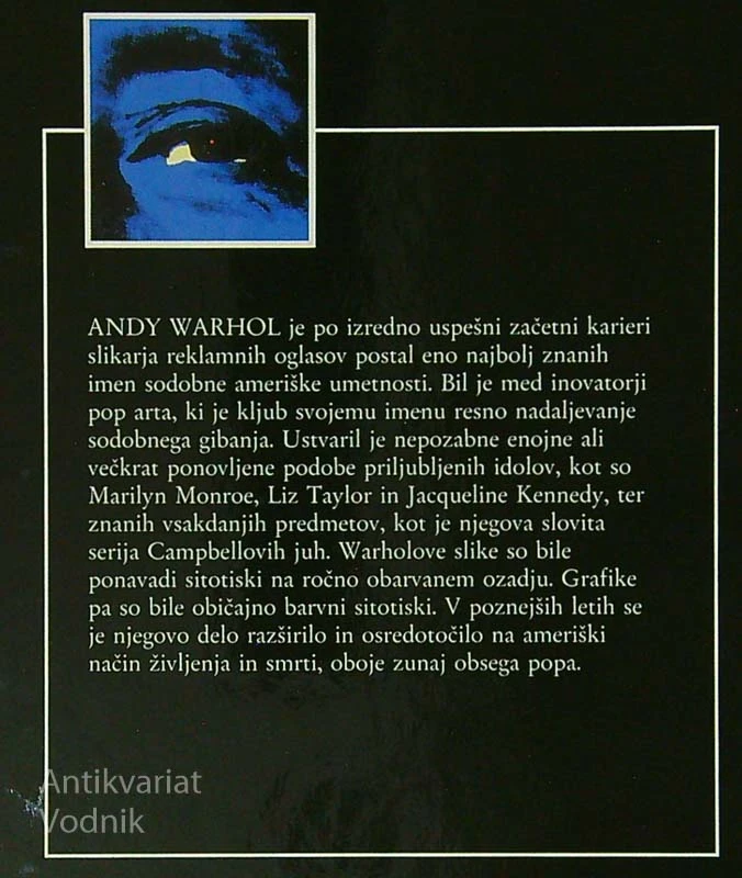 ANDY WARHOL; ŽIVLJENJE IN DELO, Trewin Copplestone