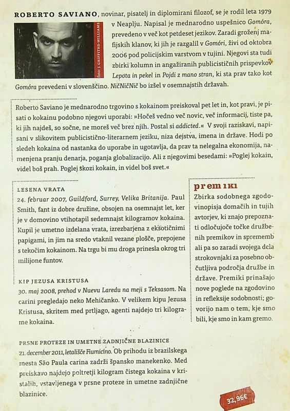NIČNIČNIČ, Roberto Saviano