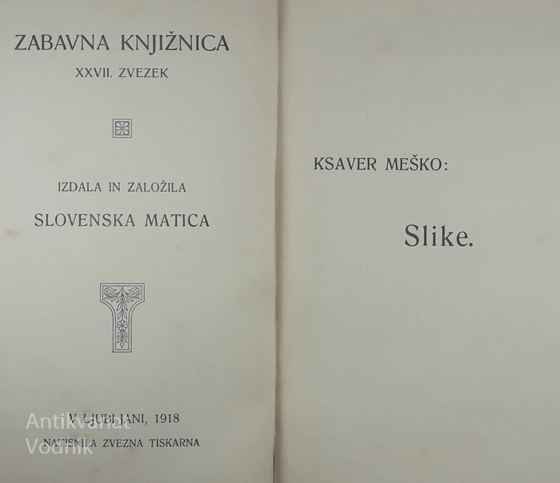 SLIKE, Ksaver Meško