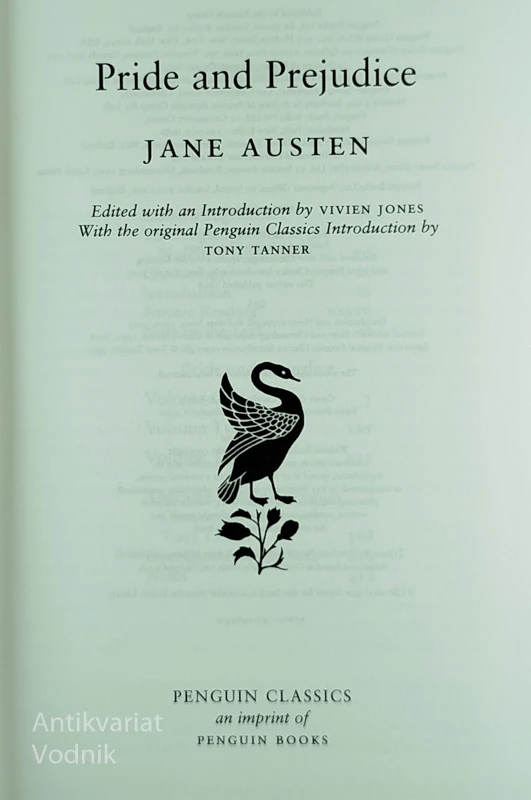 PRIDE AND PREJUDICE, Jane Austen