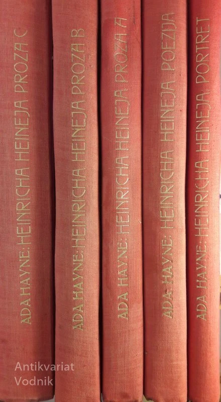 KNJIGA O HEINRICHU HEINEJU Ada Hayne, DELI 1,2,3,4,5