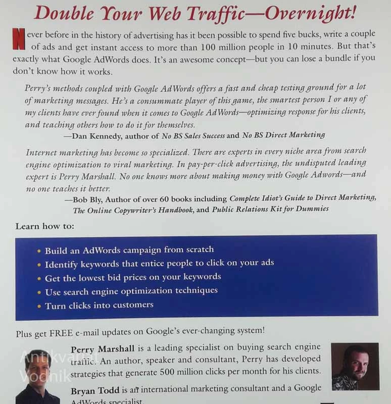 ULTIMATE GUIDE TO GOOGLE ADWORDS, Perry Marshall and Bryan Todd
