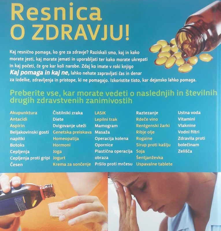 KAJ POMAGA IN KAJ NE, VSE KAR MORATE VEDETI O ZDRAVJU