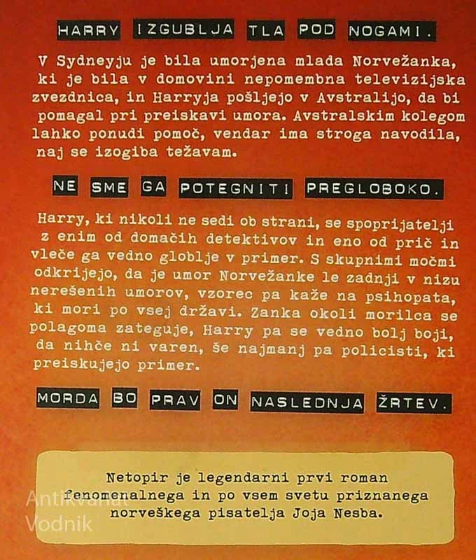 NETOPIR, Jo Nesbo