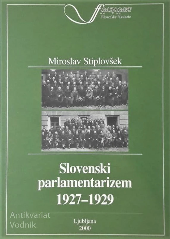 SLOVENSKI PARLAMENTARIZEM 1927-1929, Miroslav Stiplovšek