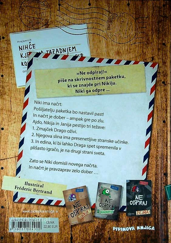 NE ODPIRAJ, VROČE!, Charlotte Habersack