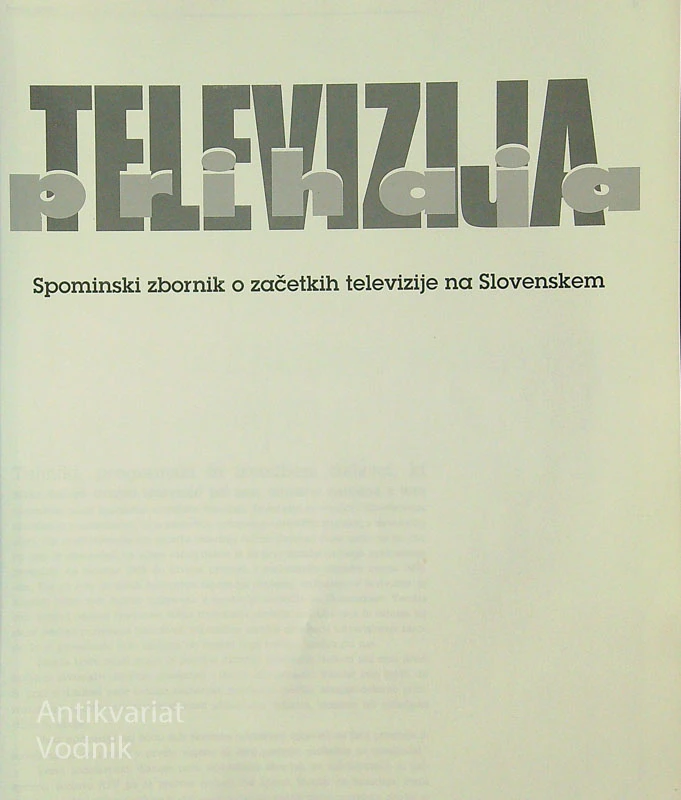 TELEVIZIJA PRIHAJA