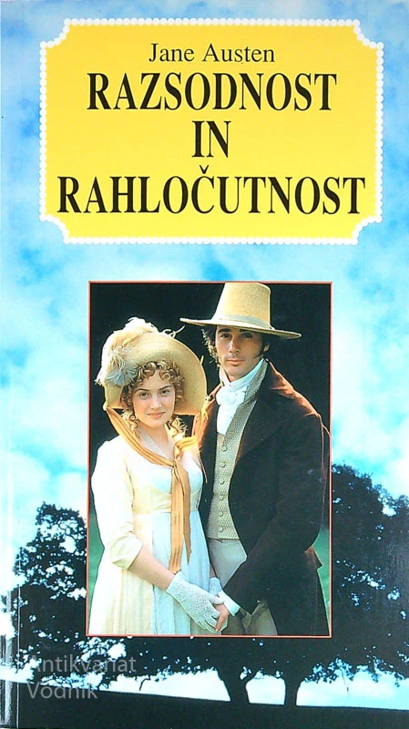 RAZSODNOST IN RAHLOČUTNOST, Jane Austen