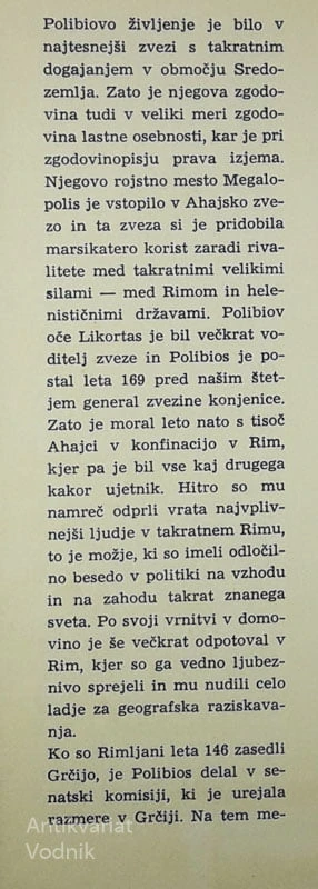 OBČA ZGODOVINA, Polibios