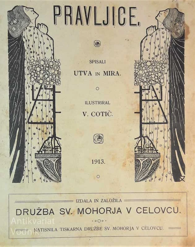 PRAVLJICE, spisali Utva in Mira, ilustriral V. Cotič