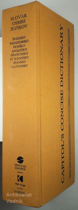 slovar osmih jezikov: CAPITOL’S CONCISE DICTIONARY