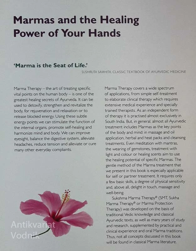 MARMA THERAPY, Dr. E. Shrott, Dr. J. R. Raju, S. Schrott