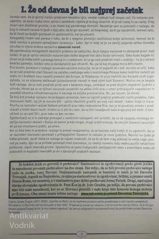TIČNICE IZ NARAVOVERJA, Leopold Sever