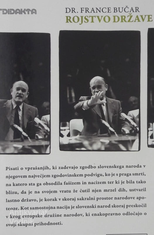 ROJSTVO DRŽAVE, dr. France Bučar