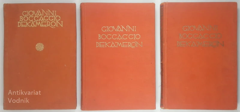 DEKAMERON, Giovanni Boccaccio