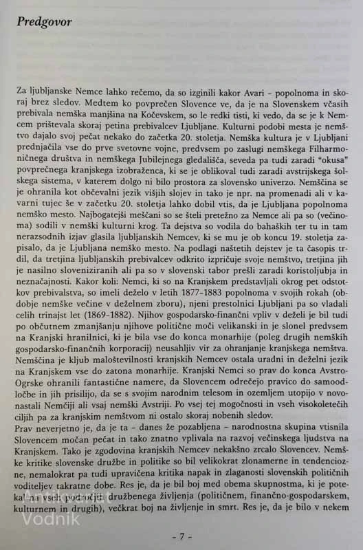NEMCI V LJUBLJANI 1861-1918, Dragan Matić