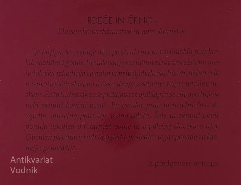RDEČE IN ČRNO, Doroteja Lešnik in Gregor Tomc
