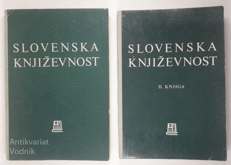 ZBIRKA KNJIG SLOVENSKA KNJIŽEVNOST, UREDIL DUŠAN PIRJEVEC