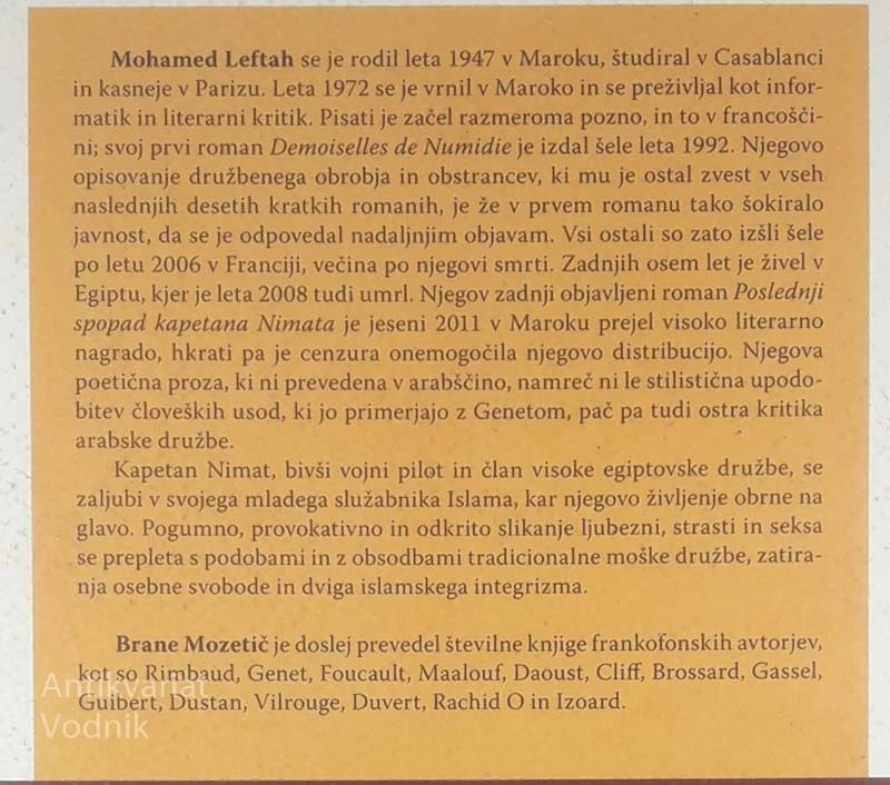 ZADNJI SPOPAD KAPETANA NIMATA, Mohamed Leftah