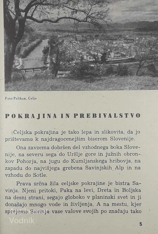 CELJE Z ZALEDJEM, prof. Janko Orožen