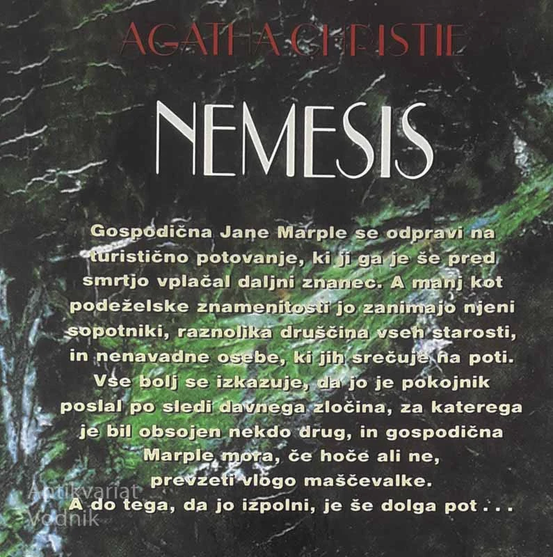 NEMESIS, Agatha Christie