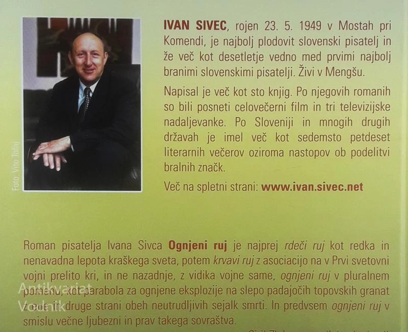 OGNJENI RUJ / ZELENA SOLZA, Ivan Sivec (1. in 2. del)