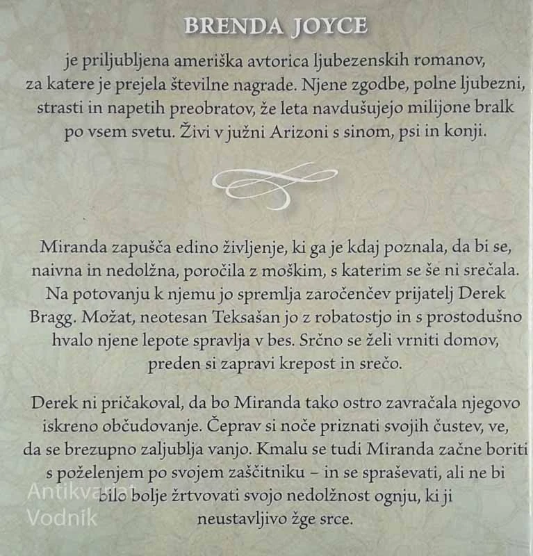 NEDOLŽNI OGENJ, Brenda Joyce