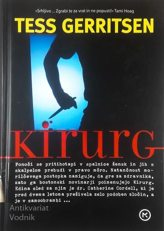 KIRURG, Tess Gerritsen