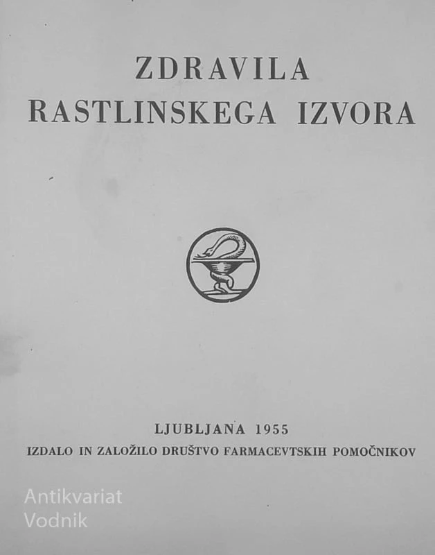 ZDRAVILA RASTLINSKEGA IZVORA, Mr. Ph. Pavle Bohinc