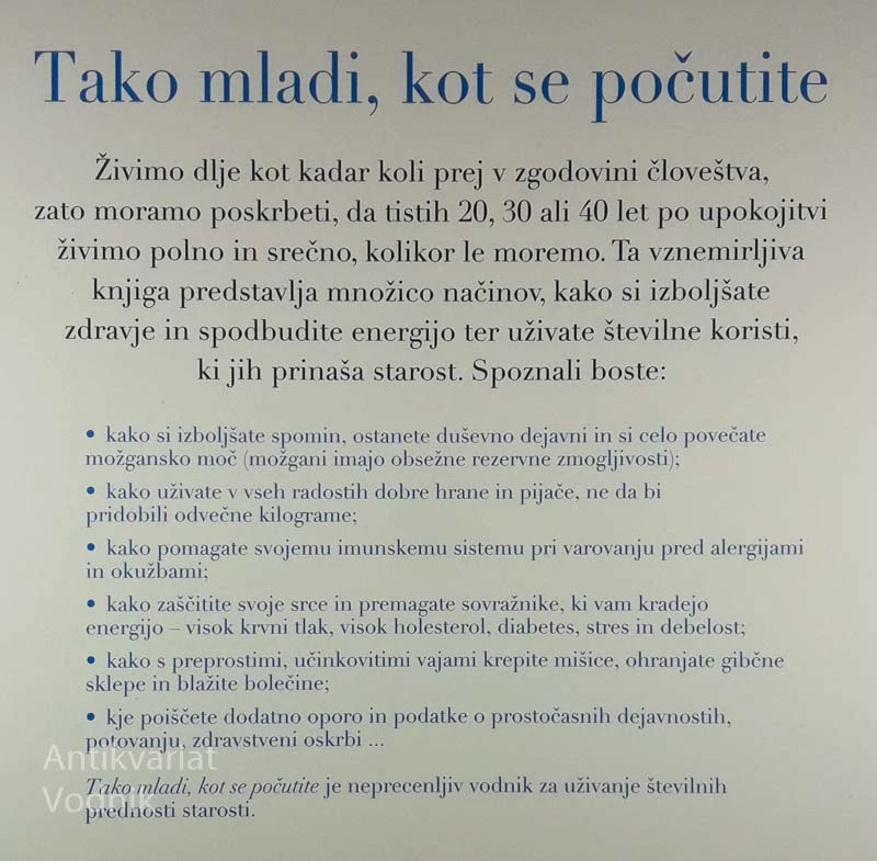 TAKO MLADI, KOT SE POČUTITE