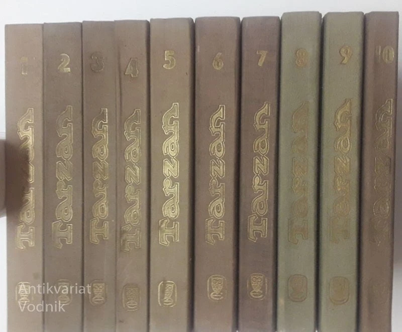 TARZAN (1-10), Edgar Rice Burroughs