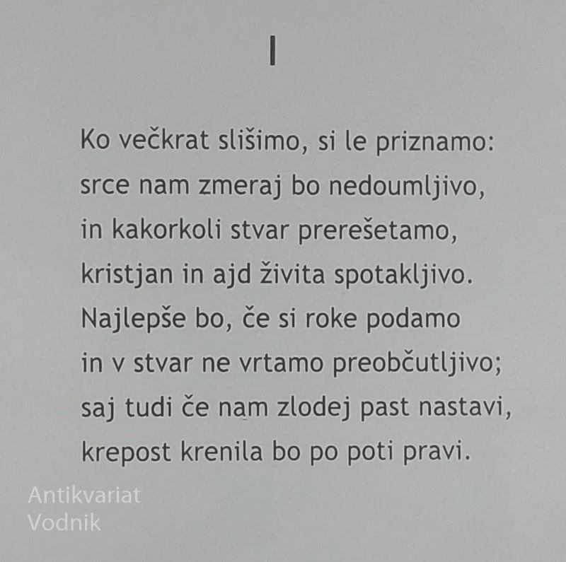 DNEVNIK/DAS TAGEBUCH, Johann Wolfgang Goethe