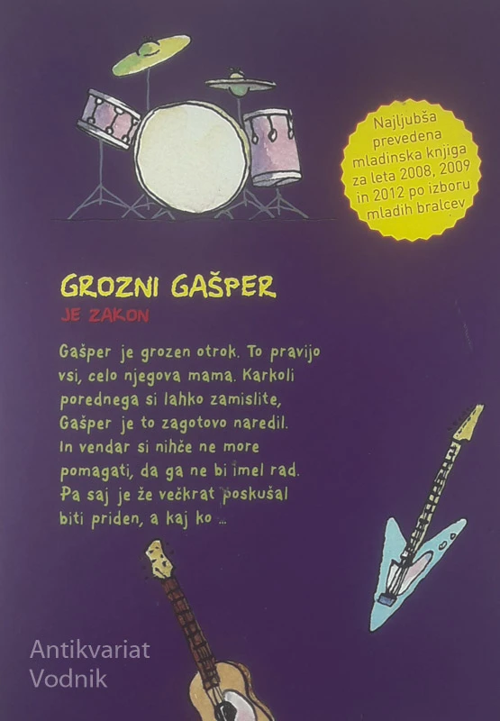 GROZNI GAŠPER JE ZAKON, Francesca Simon