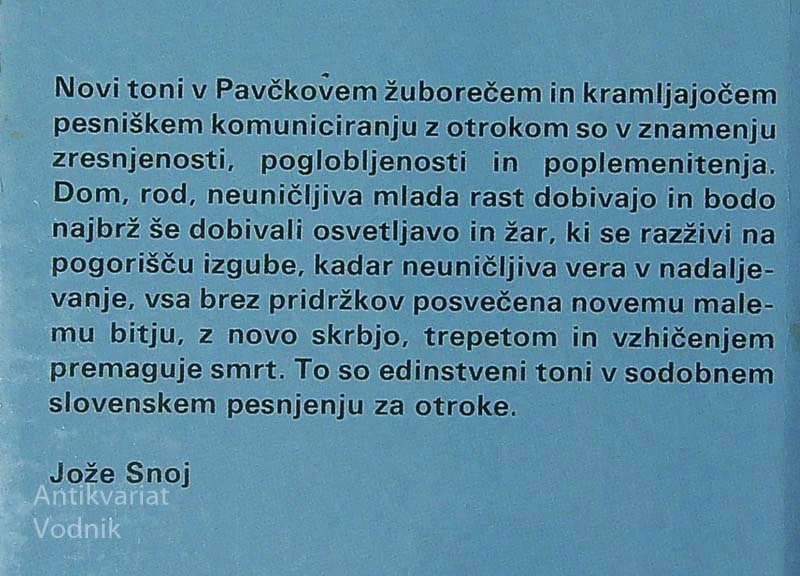PRAVE (IN NEPRAVE) PESMI, Tone Pavček (ilustrirala Jelka Reichman)
