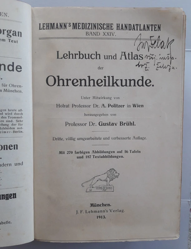 Učbenik ušesne medicine: OHRENHEILKUNDE von Bruehl