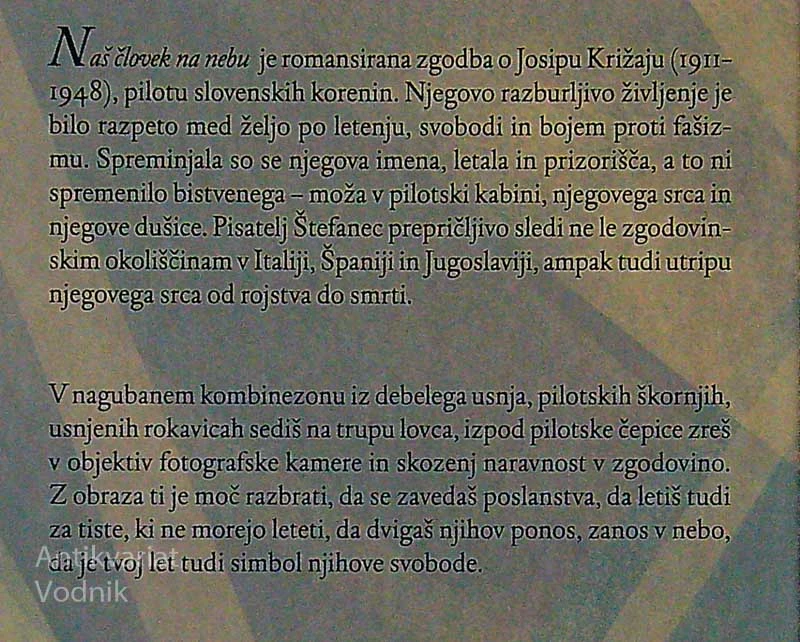 NAŠ ČLOVEK NA NEBU, Vladimir P. Štefanec