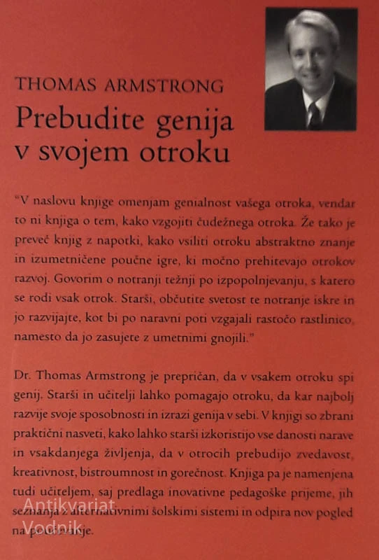 PREBUDITE GENIJA V SVOJEM OTROKU, Thomas Armstrong