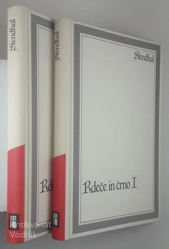 RDEČE IN ČRNO (I. in II. knjiga), Stendhal