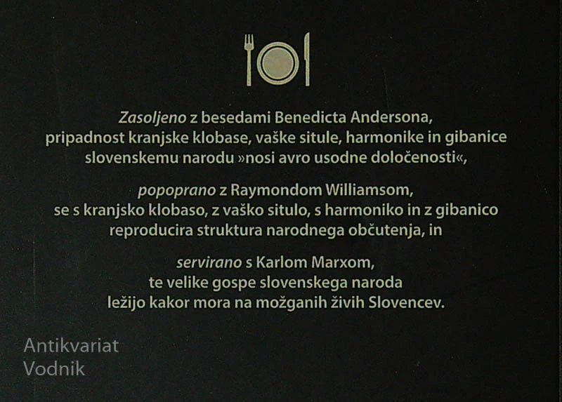 PREDMETI, SLOVENCEM SVETI