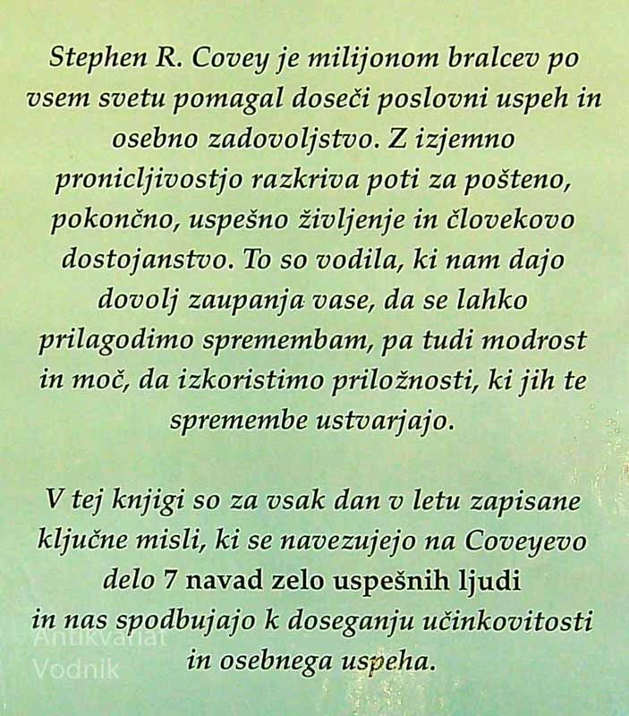 DNEVNA RAZMIŠLJANJA ZELO USPEŠNIH LJUDI, Stephen R. Covey